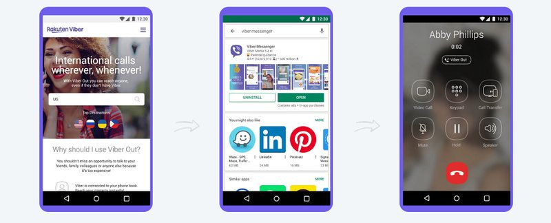 Звонки на любые номера через Viber Out